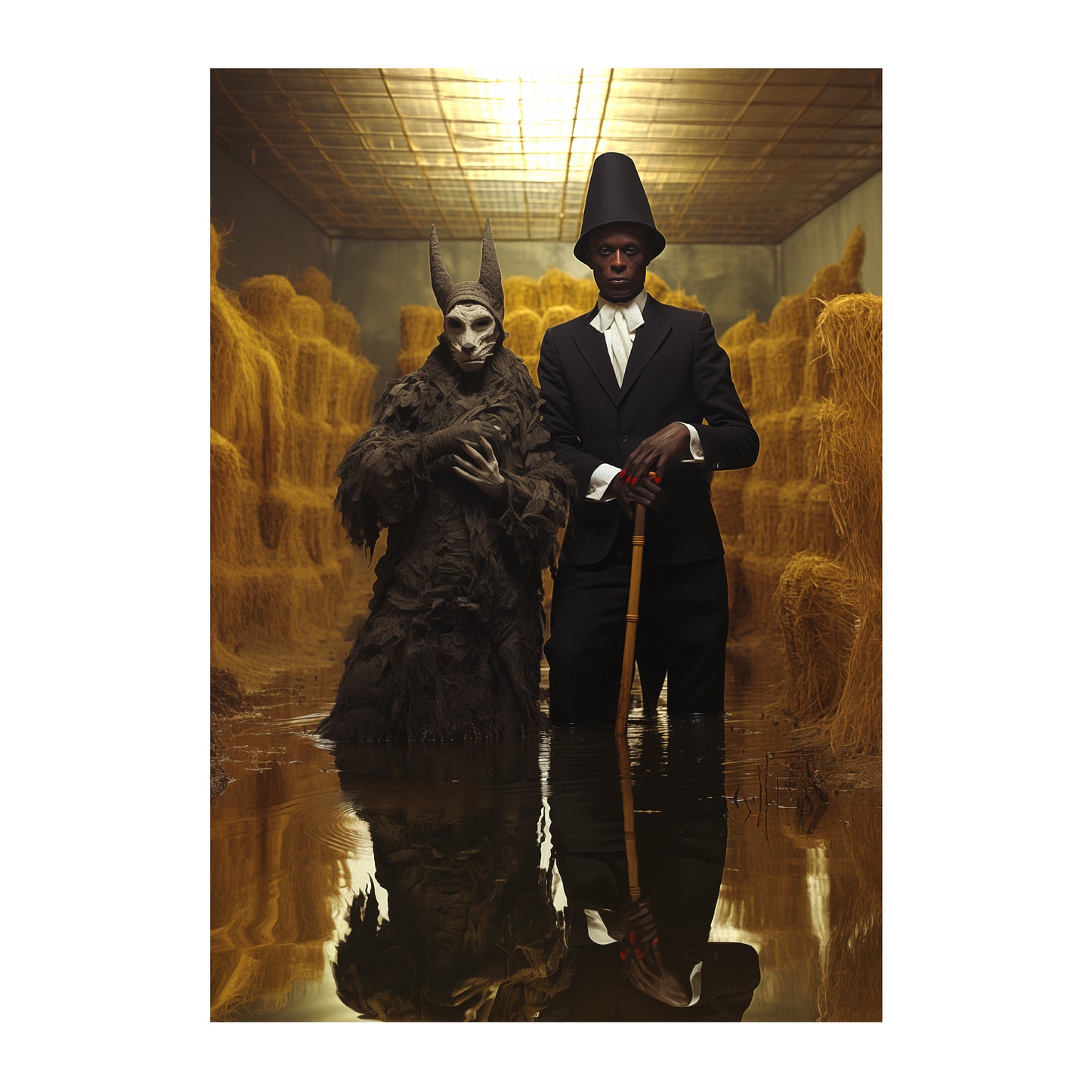 Foggy Whispers in the Marsh