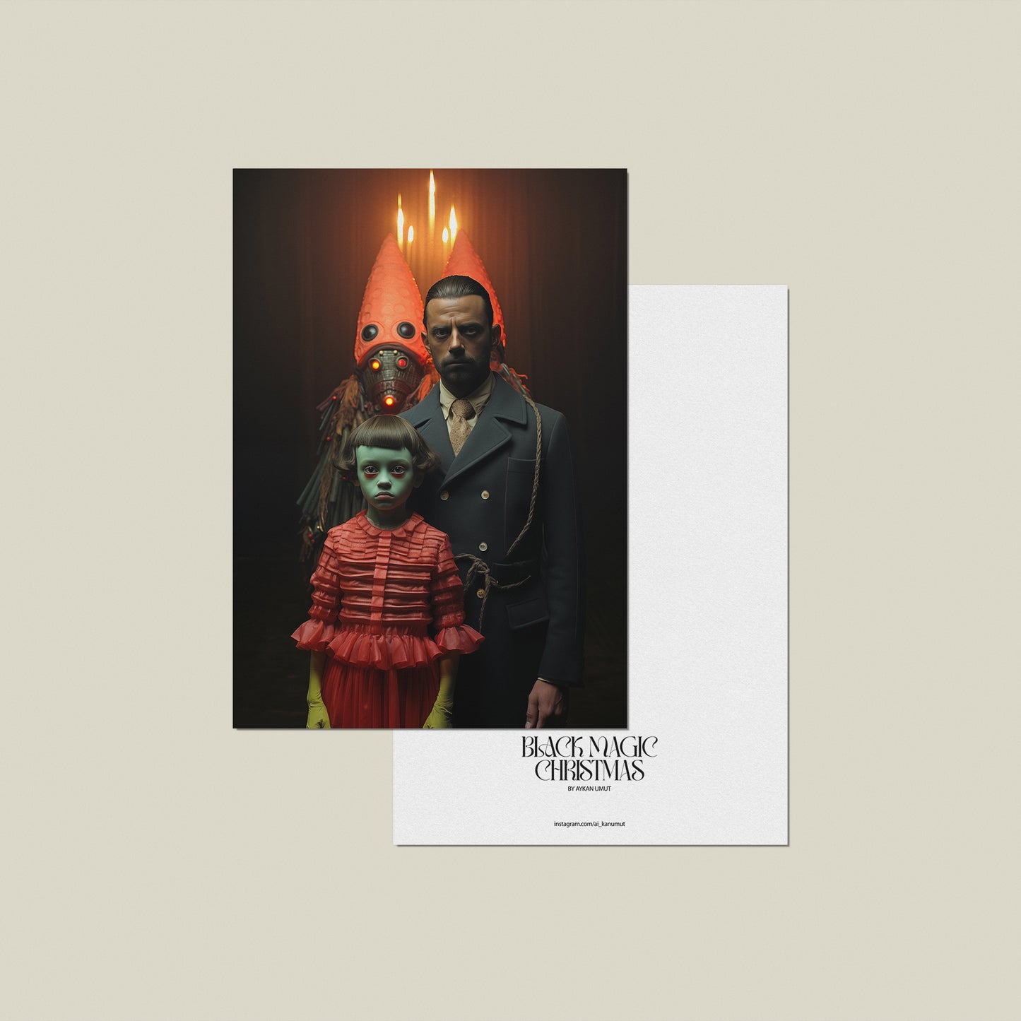 Black Magic Christmas Postcard Pack